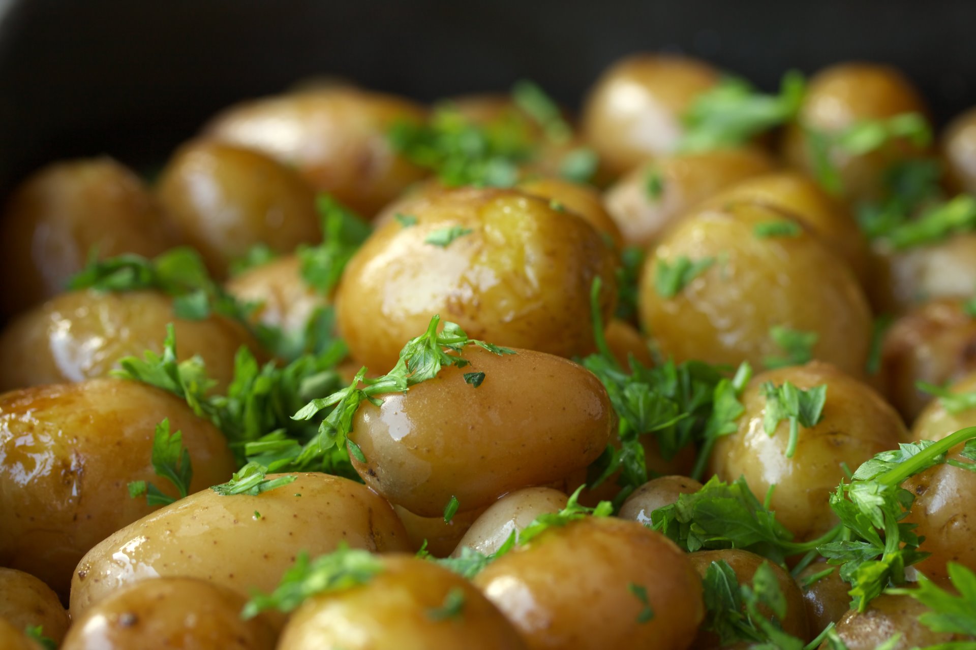 Boiled potato as alternative to chips