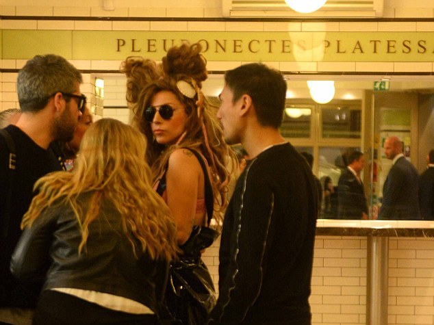 lady gaga celebrity fish and chips Lisson Grove